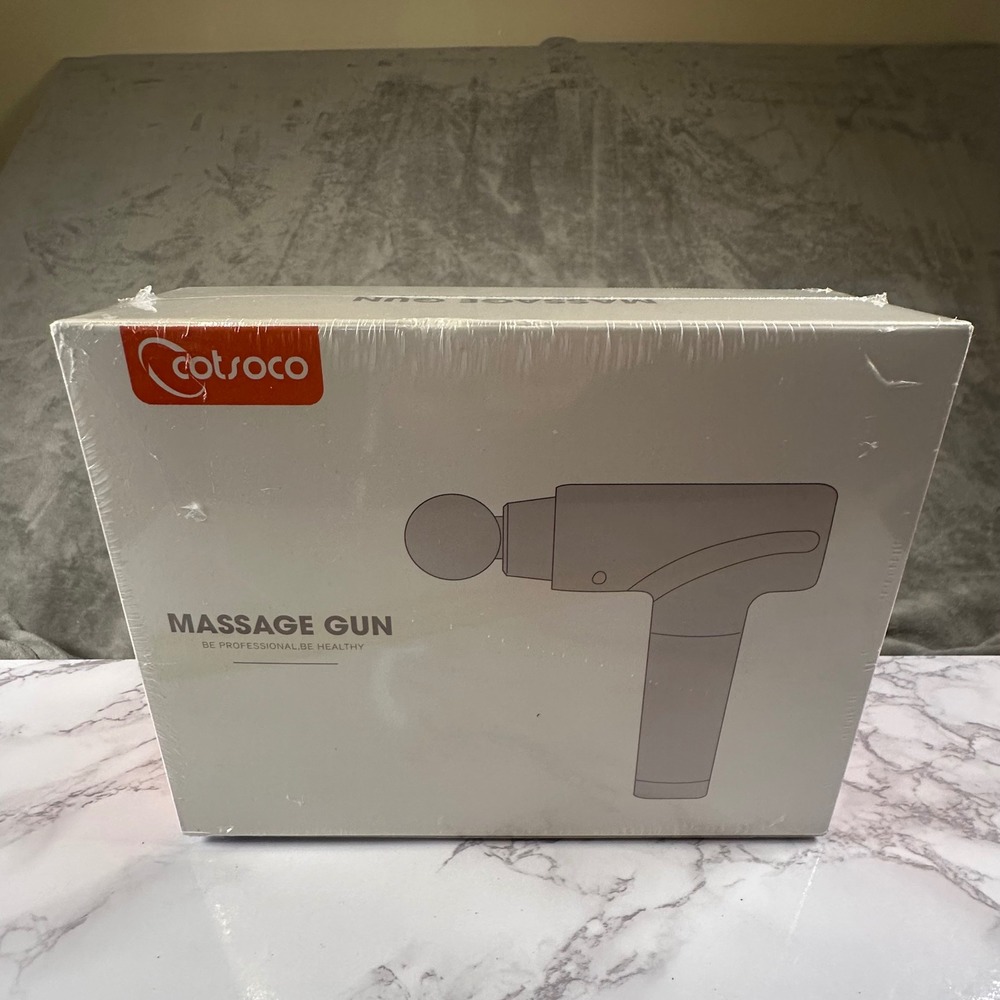 Cotsoco Deep Tissue Massage Gun 20 Speeds LED Screen M784S-US-ALG New